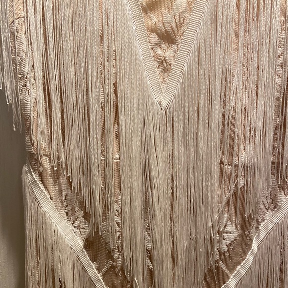 Fringe Wedding Dress - Picture 4 of 4
